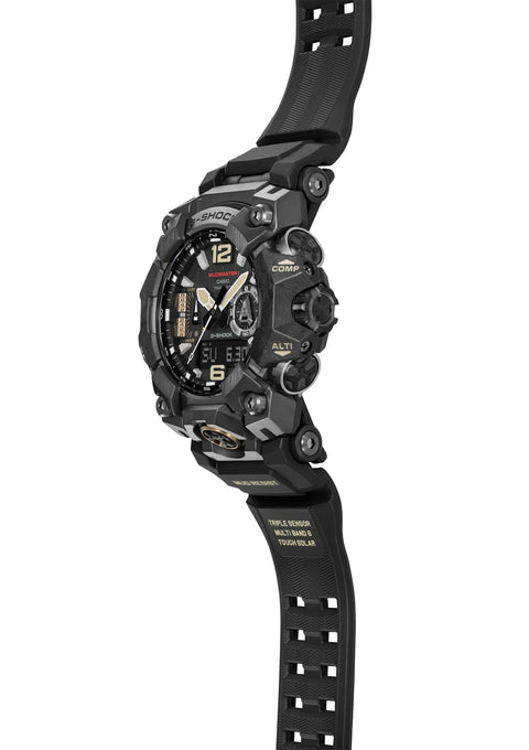 Casio 卡西歐 手錶 G-shock 搭載藍牙 電波太陽能生物塑膠 GWG-B1000, 黑色, 運動