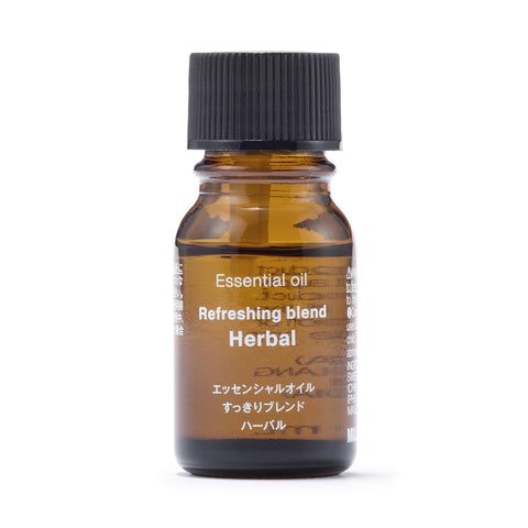 MUJI 無印良品 エッセンシャルオイル すっきりブレンド ハーバル 10mL OCH08A4A
