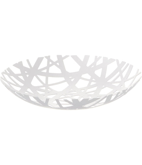YAMAZAKI 家用塔水果碗 白色 2497