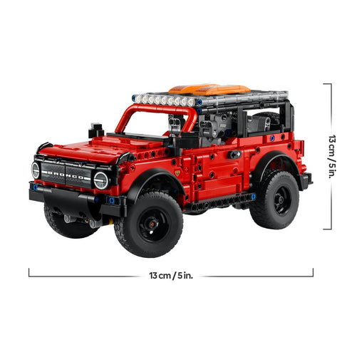 LEGO 樂高 機械組 Ford Bronco(R) SUV 玩具 玩具 生日 禮物 積木 男孩 女孩 兒童 9歲 10歲 11歲 小學生 交通工具車 迷你車 手辦 商品 42213