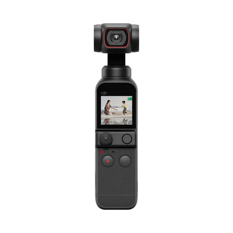 DJI Pocket 2 Vlog Camera 3-Axis Gimbal Handheld Stabilizer 4K Camera 1/1.7 Inch CMOS 64MP Photo Face Tracking Video Recording for YouTube/TikTok/Vlog Compatible with Android & iPhone Portable Video