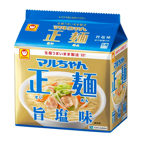 Maruchan Maruchan 正面 5餐包 全部种类拉面套装 (酱油、味增、鲜盐、猪骨、猪骨酱油、日式酱油) 各1袋 共6袋
