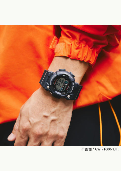 Casio 卡西歐 G-Shock 數位錶盤樹脂石英男式手錶 [GWF-1000-1jf]（日本進口-無保固）