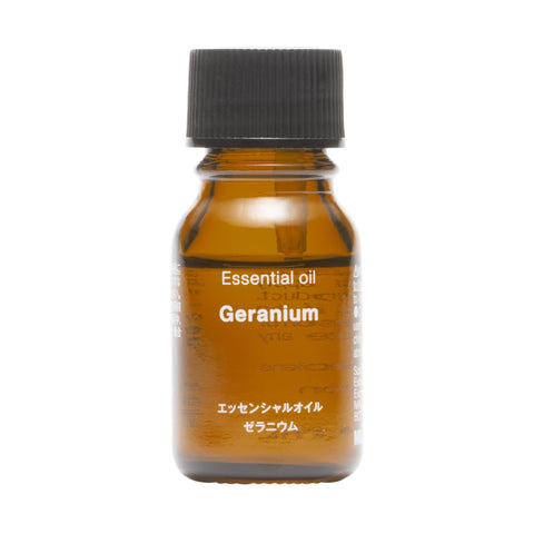 MUJI OCG90A4A Essential Oil Geranium 0.3 fl oz (10 ml)