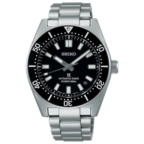 Seiko SBDC197 Prospex Mechanical Divers Automatic Core Shop Exclusive Distribution Limited Model Wristwatch Men's, Silver, Modern