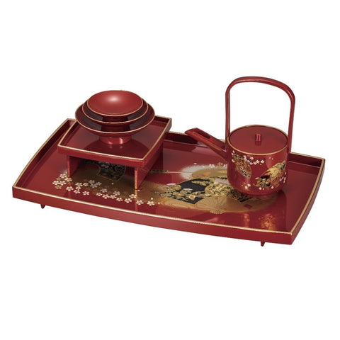 まえじゅう漆器 京雅胴張屠蘇器