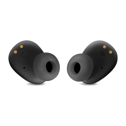 JBL WAVE BUDS 完全ワイヤレスイヤホン Bluetooth/IP54防水防塵/アプリ対応USBタイプC/ブラック JBLWBUDSBLK 小