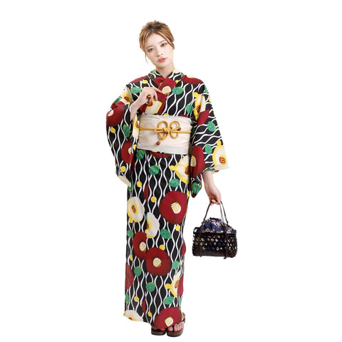 Fuuka Women's Yukata Set, 2 Pieces, Adult, One Size Fits All