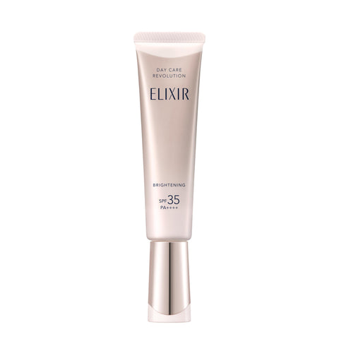 ELIXIR Daycare Revolution Brightening ba 1.2 fl oz (35 ml) Quasi-drug UV Milky Lotion, Morning, Daytime, Sunscreen, Hari, Moisture, SPF35 PA++++, Aging Care, White, Shiseido
