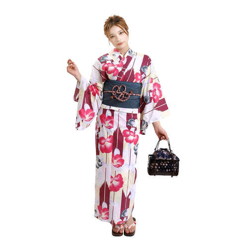 Fuuka Women's Yukata Set, 2 Pieces, Adult, One Size Fits All