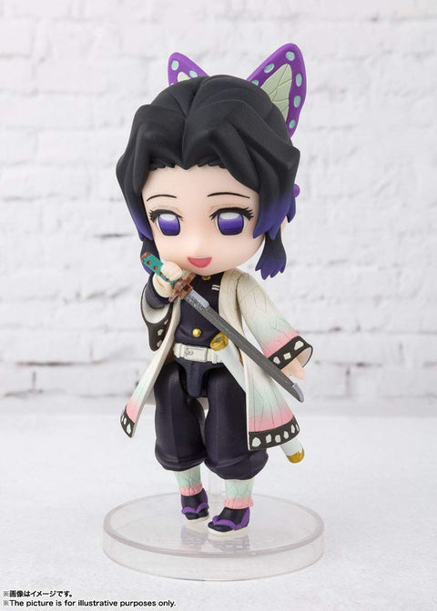 TAMASHII NATIONS Figuarts mini 鬼滅の刃 胡蝶しのぶ 約90mm PVC・ABS製 塗装済み可動フィギュア