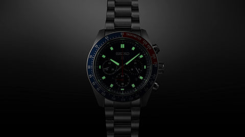 Seiko 精工手錶 Prospex SPEEDTIMER 太陽能計時碼錶 Large SBDL097 男士 銀色, 銀色, 手鍊類型