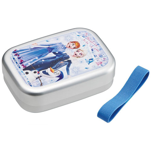 Skater ALB5NV-A Disney Lunch Box, Frozen 24, 12.5 fl oz (370 ml), Aluminum, Compatible with Thermal Storage Box, For Kids, Made in Japan
