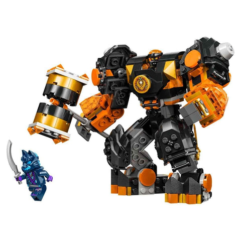 LEGO 71806 NINJAGO Cole Element Power Mech Suit, Toy, Present, Blocks, Boys, Girls, Children, 6, 7, 8, 9 Years, Elementary School Students, Mech, Ninja, Pretend Play