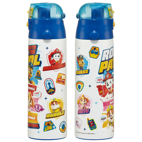 Skater 儿童用 不锈钢 水杯 直饮 580毫升 Paw Patrol 24 儿童轻量型 保冷专用 waterbottle 运动水壶 可爱儿童 儿童 水瓶 SDC6N-A