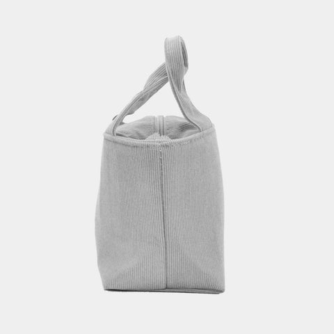 Skater KCOB1-A Snoopy Corduroy Fabric, Cold Insulation, Lunch Bag, For Soup Jars, 9.3 x Depth 4.5 x Height 6.1 inches (23.5 x 11.5 x 15.5 cm)
