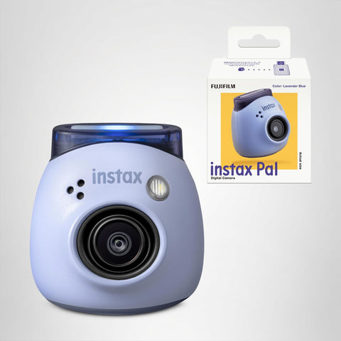 富士軟片(FUJIFILM) 手掌大小相機 捷克 INSTAX Pal 薰衣草藍 廣角鏡頭 多格式 INS PAL BLUE