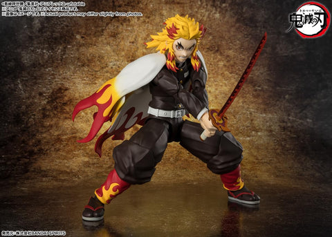 TAMASHII NATIONS S.H.Figuarts 鬼灭之刃 炼狱杏寿郎 约150毫米 PVC&ABS制 已上色可动手办