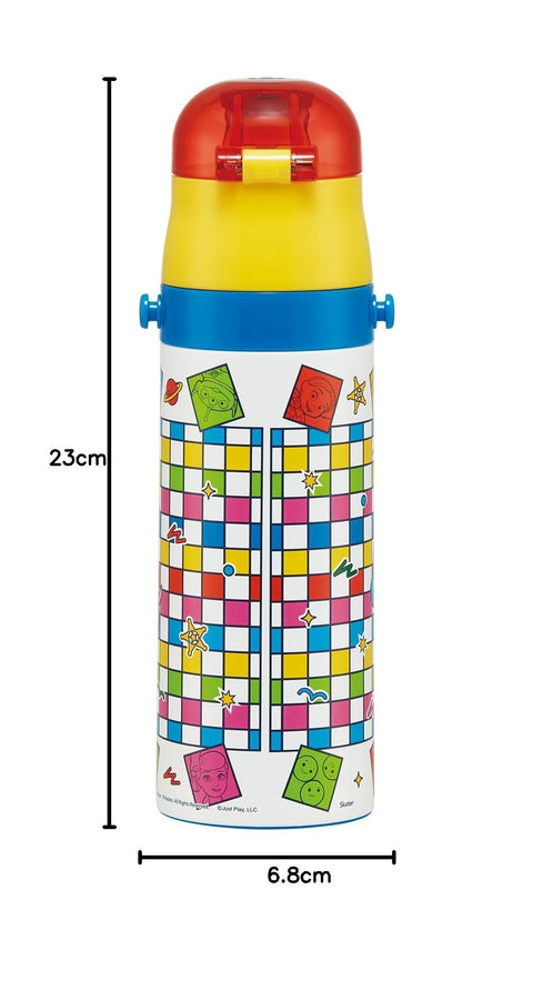 스케이터 (Skater) 어린이용 스테인리스 스틸 물병, 직접 마실 수 있는, 470ml, 어린이용, 경량 타입, 디즈니 토이 스토리 25, 남아용, 단열 물병, 스포츠 물병, 어린이, 어린이, 물병, SDC4-A