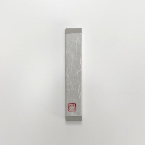 Japanese Folding Fan with Silver Leaf “Hakuzu”