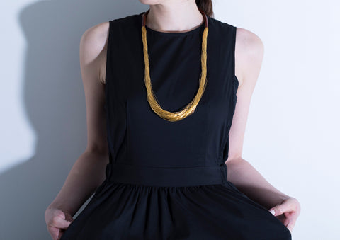 tabane　Long　Necklace　Gold