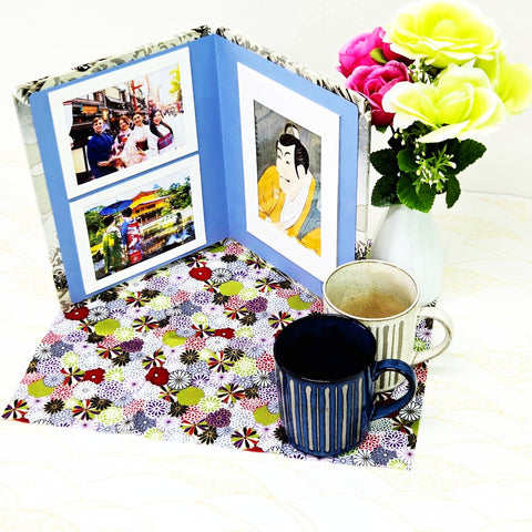 Great Wave & Mount Fuji Standing Double Photo Frame