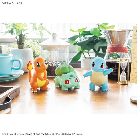 BANDAI SPIRITS(バンダイスピリッツ) ポケモンプラモコレクション クイック 11+13+17 ヒトカゲ&フシギダネ&ゼニガメセット 色分け済みプラモデル
