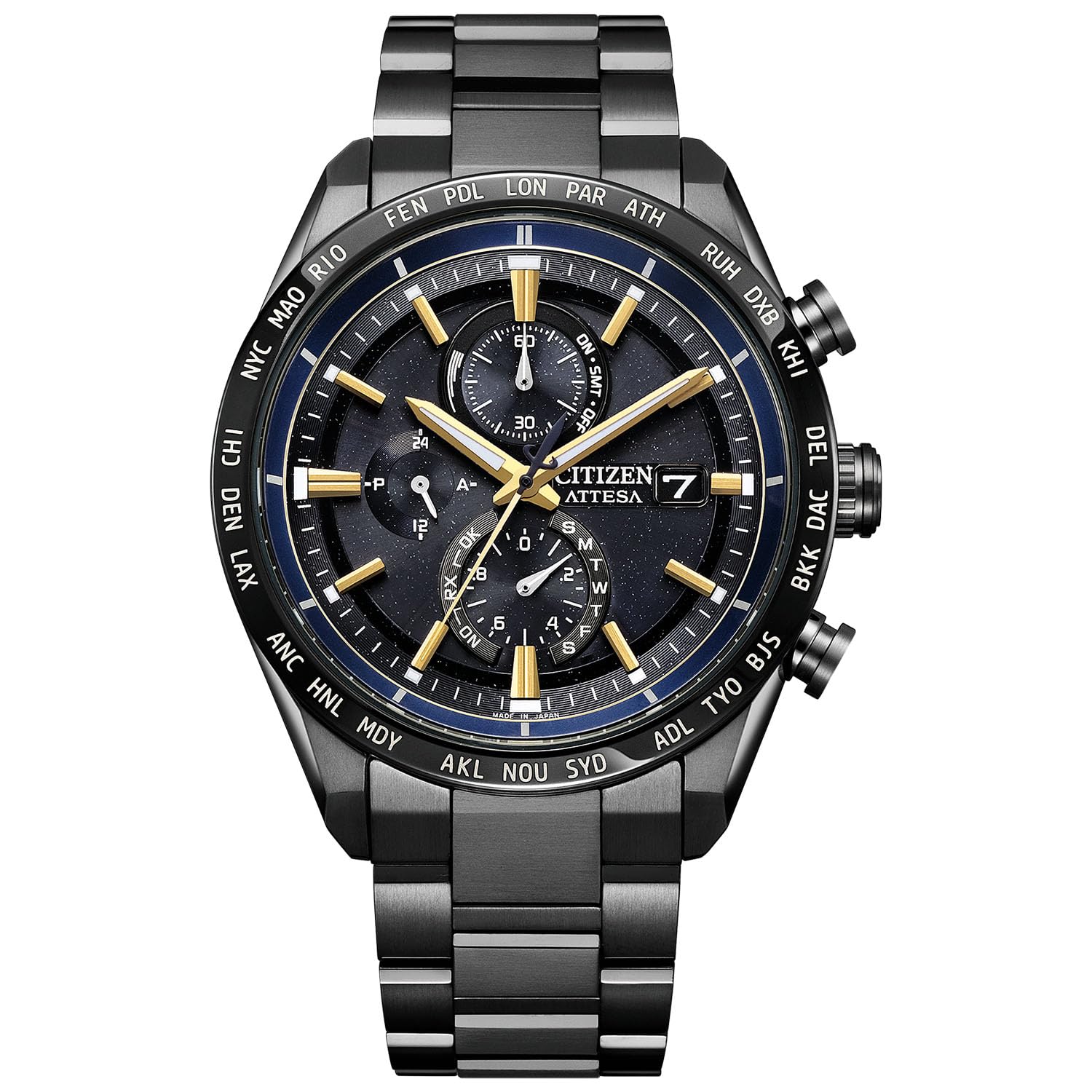 CITIZEN] 腕時計 ATTESA JAXA LABEL HTV-X Limited model 電波時計 光