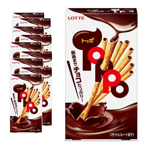 Lotte Toppo 2 Bags x 10 Packs