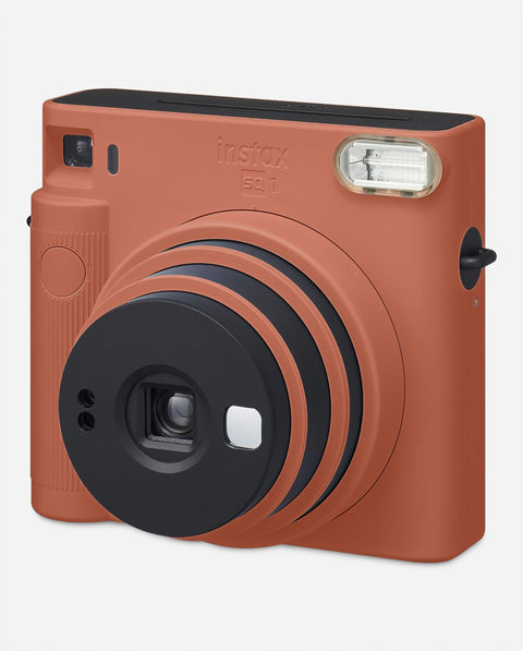 FUJIFILM Instax Square SQ1 Cheki Square Instant Camera, Terracotta Orange