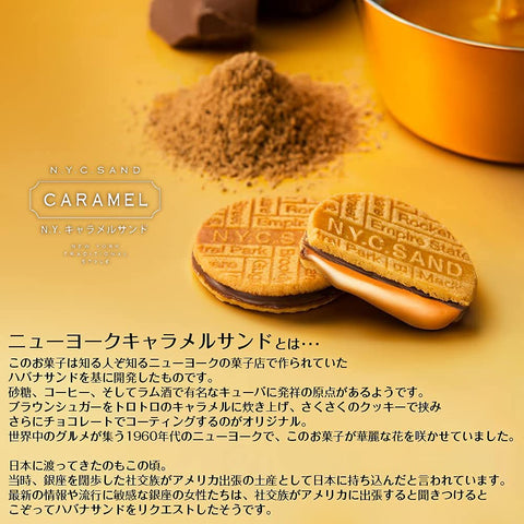 ニューヨークキャラメルサンド 東京限定 ギフト 手土産 お取り寄せスイーツ チョコレート お菓子 プレゼント (12個入り)