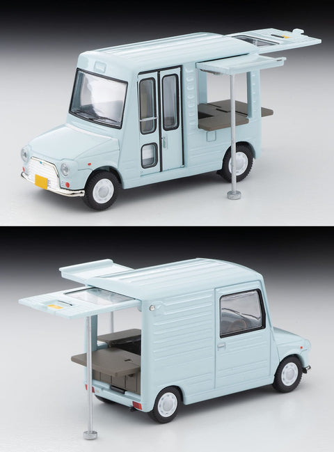 Geocore 64 1/64# Car Snap 17a Florist, ABS, PVC, Doll, Accessories (Painted and Partially Assembled) + Diecast Mini Car Set