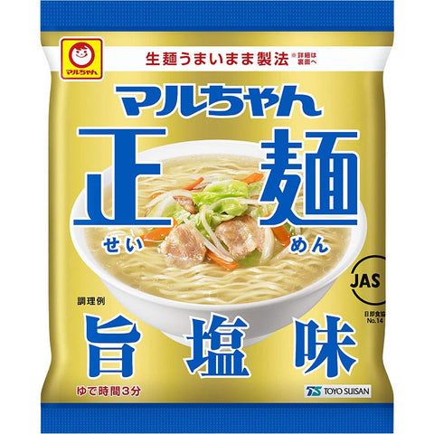 Maruchan 正面 美味鹽味 5餐×6個