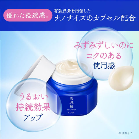 【医药部外品】 药用雪肌精 亮肤霜(替换装)40g