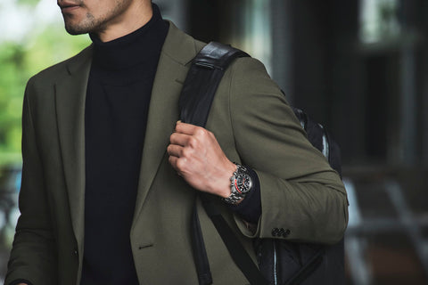 Seiko 精工手錶 Prospex SPEEDTIMER 太陽能計時碼錶 Large SBDL099 男士 銀色, 銀色