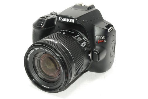 Canon KISSX10BK-1855ISSTMLK Digital Single Lens Reflex Camera EOS Kiss X10, Standard Zoom Kit, Black