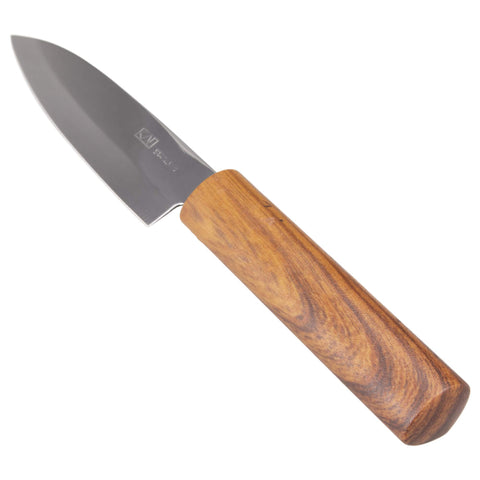 Kai KAI Petty Knife, Silver/Brown, 7.9 x 1.2 x 0.6 inches (20 x 3.1 x 1.4 cm), Kai House Select DH7361