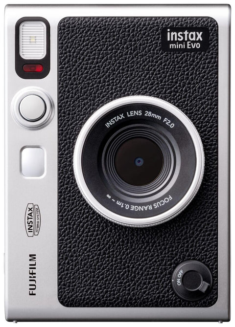 富士フイルム(FUJIFILM) クリスマスプレゼント お年玉ギフト チェキ Evo ハイブリッドインスタントカメラ(インスタントカメラ/スマホプリンター/デジタルカメラ) instax mini Evo ブラック INS MINI EVO BLACK C