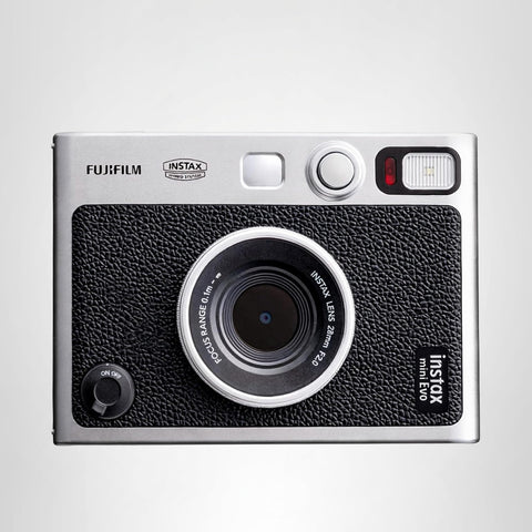 富士フイルム(FUJIFILM) クリスマスプレゼント お年玉ギフト チェキ Evo ハイブリッドインスタントカメラ(インスタントカメラ/スマホプリンター/デジタルカメラ) instax mini Evo ブラック INS MINI EVO BLACK C