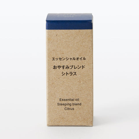 無印良品 精油 睡眠混合 柑橘 10mL OCG96A4A