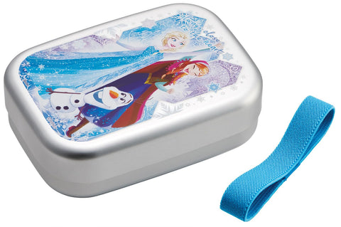 Skater ALB5NV Aluminum Lunch Box, 12.5 fl oz (370 ml), For Kids, Thermal Storage Box, Includes Lunch Belt, Made in Japan, Disney Frozen 25 Girls