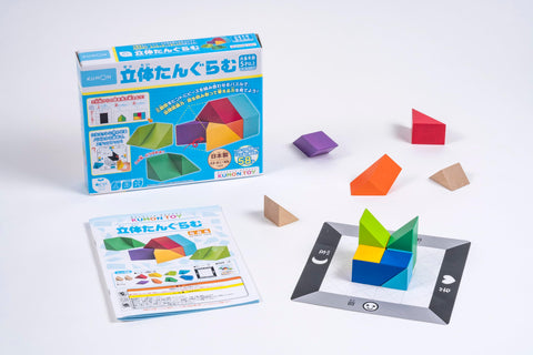 KUMON PUBLISHING RT-10 KUMON TOY 3D Educational Toy, Math 3D Pass, 5 Years Old and Up ST