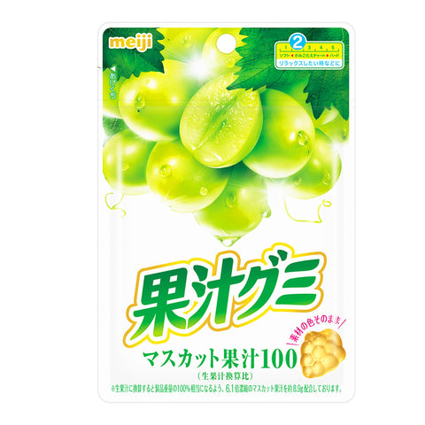 明治 果汁軟糖葡萄 54克×10袋