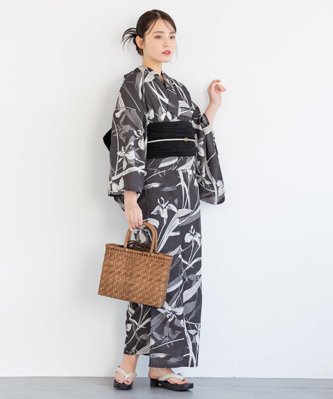 [SOUBIEN] 苏维恩 浴衣 3件套 分体式 新二部式浴衣 floro 女士 (浴衣/兵儿带/平达收紧)