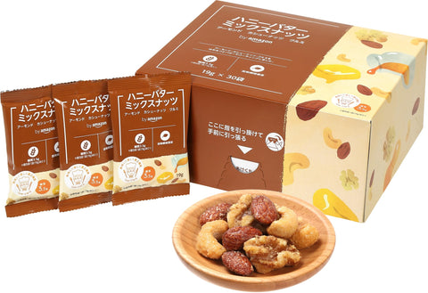 by Amazon Honey Butter Mixed Nuts 30P Individually Wrapped