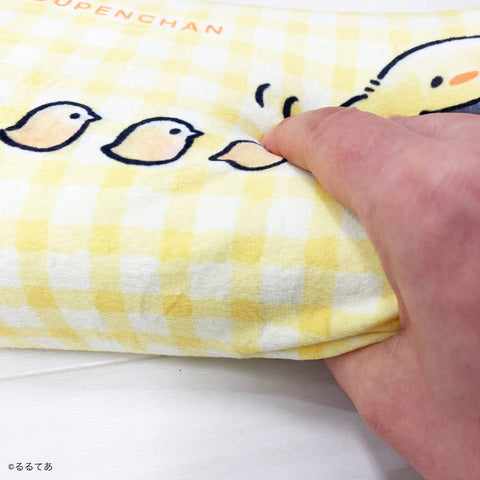 MORIPiLO 4621078 Morishita Memory Foam Pillow, Koupen-chan, 5.9 x 11.8 inches (15 x 30 cm), Lumbar, Backrest, Support, Stuffed Toy, Cushion, Character Goods, Yellow