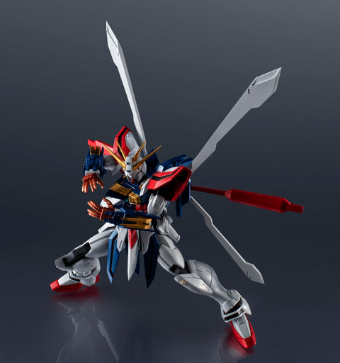 TAMASHII NATIONS Gundam UNIVERSE GF13-017NJII BURNING GUNDAM RENEWAL Approx. 5.9 inches (150 mm), ABS & PVC Pre-painted Action Figure