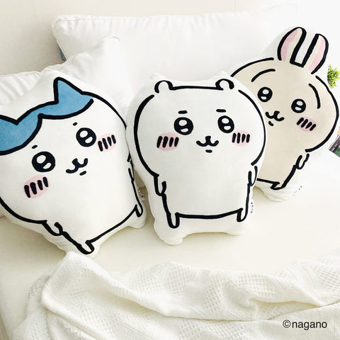MORIPiLO 4620765 Morishita Body Pillow, Chiikawa, 11.8 x 13.8 inches (30 x 35 cm), Plush, Cushion, Small and Cute Guy, Character Goods, White