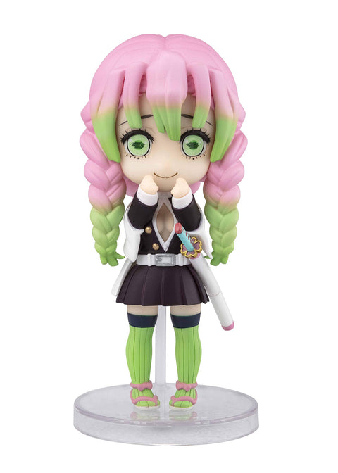 TAMASHII NATIONS Figuarts Mini Demon Slayer Mitsuri Kanroji Mini Figure, Approx. 3.5 inches (90 mm), PVC/ABS, Painted Action Figure