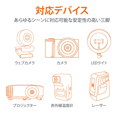 Amazonベーシック 軽量 三脚 カメラ用(全高127cm キャリングバッグ付)アルミ, シャンパン